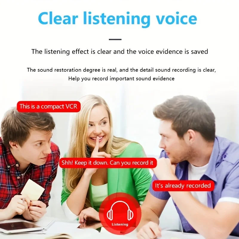 Smart Home Security Camera Small CCTV Night Vision Motion Detection Alarm Monitor